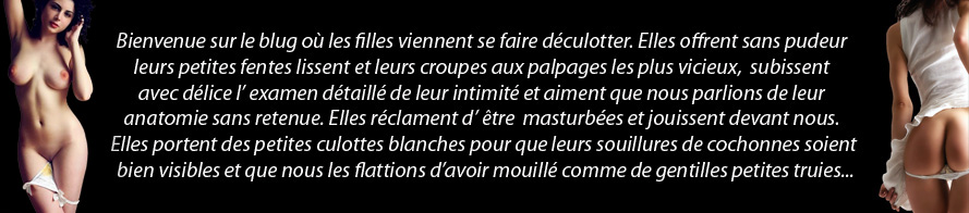 Le blog des filles qui se font déculotter